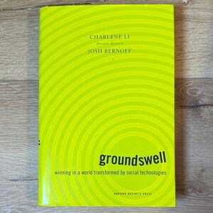 Groundswell Book by - Yellow Cover